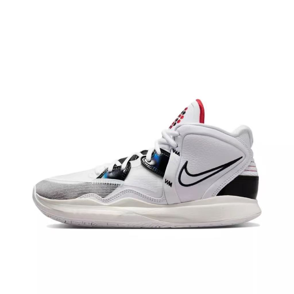 2022 Nike Kyrie Irving 8 Grey Black Red Shoes